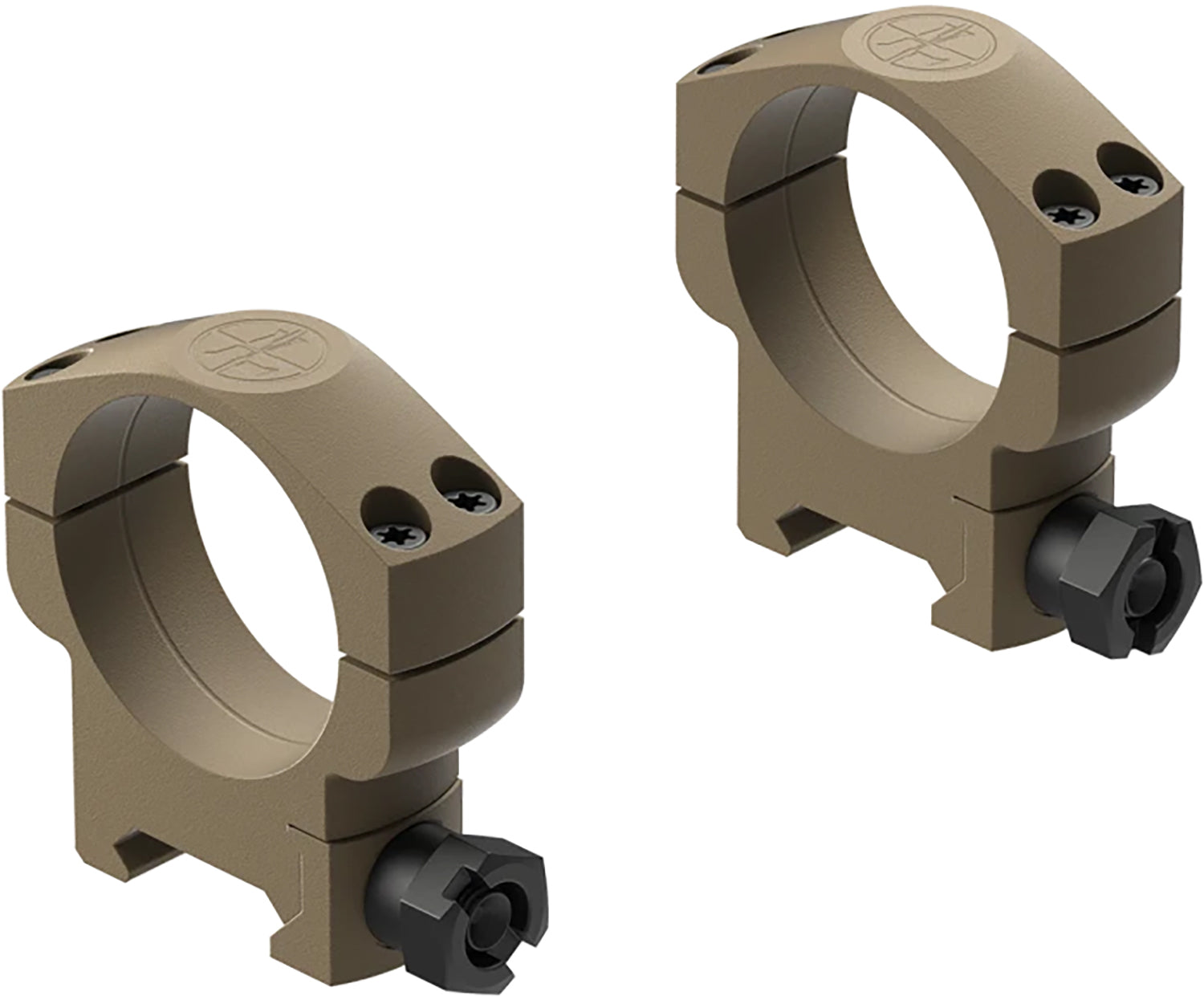 Leupold 185237 Mark 4 Scope Ring Mount Flat Dark Earth 35mm High Picatinny