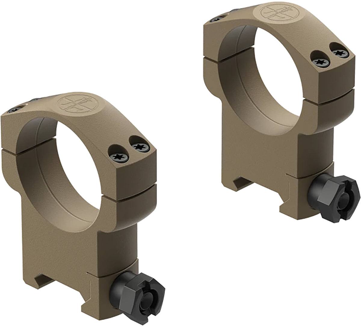 Leupold 185238 Mark 4 Scope Ring Mount Flat Dark Earth 35mm Super High Picatinny