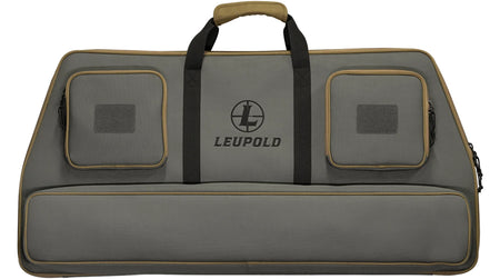 Leupold 183919 Rendezvous Bow Case Gray 50" 900D Nylon with Built-In Quiver