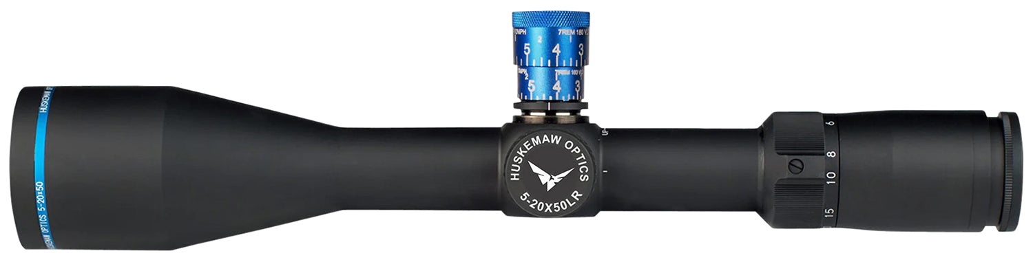 Huskemaw Optics Blue Diamond Riflescope Black 5-20x50mm 30mm Tube HuntSmart Reticle