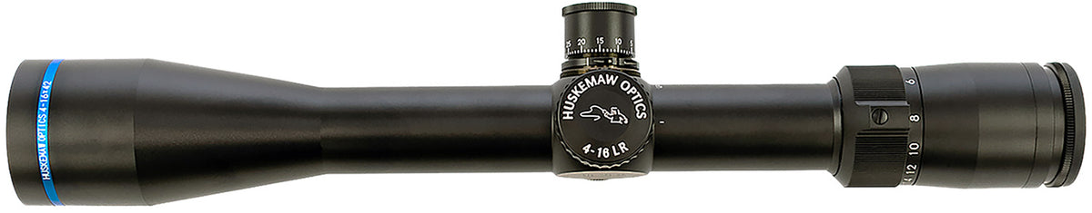Huskemaw Optics Blue Diamond Riflescope Black 4-16x42mm 30mm Tube HuntSmart Reticle