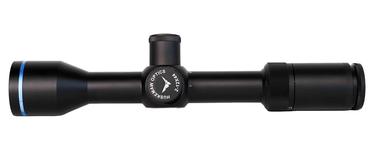 Huskemaw Optics Blue Diamond 10212BD 2-12x44mm Black 30mm Tube HuntSmart Reticle Riflescope