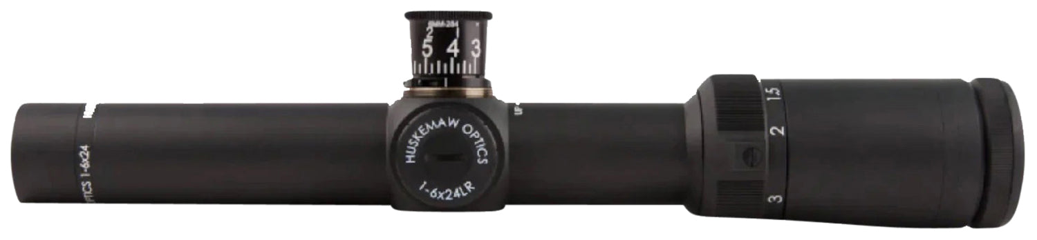 Huskemaw Optics Tactical Hunter Riflescope Black 1-6x24mm 30mm Tube Illuminated HuntSmart Reticle