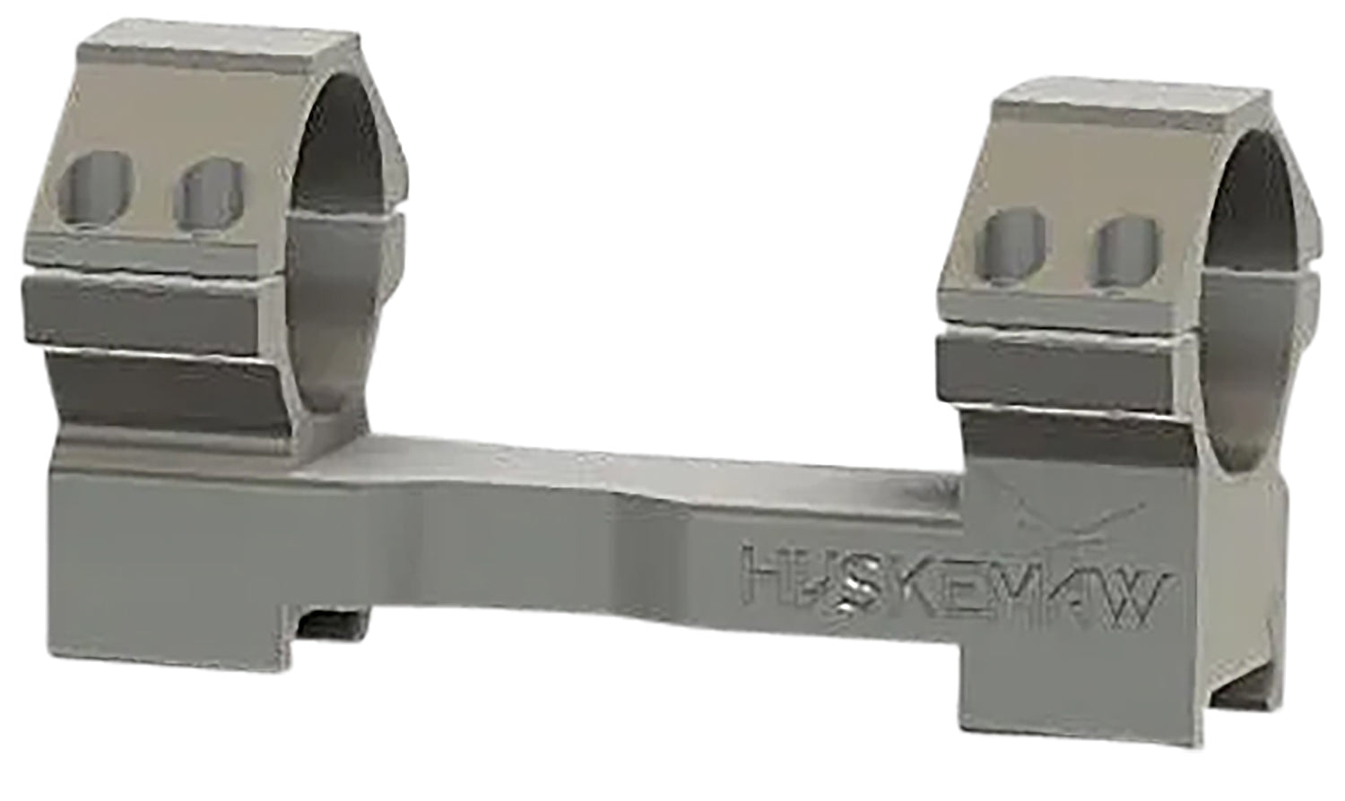 Huskemaw Optics 20CRB Crossfield Silver Scope Mount/Ring Combo 60 MOA