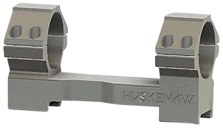 Huskemaw Optics 20CRB Crossfield Silver Scope Mount/Ring Combo 60 MOA