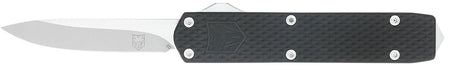 CobraTec Mini Mamba Gen II OTF 2.25" Stonewashed D2 Blade Black Anodized Aluminum Handle