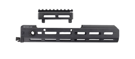 Samson 010404101 AK-47 M-LOK K-Rail Handguard QD Black Anodized 0 MOA with Top Picatinny Rail