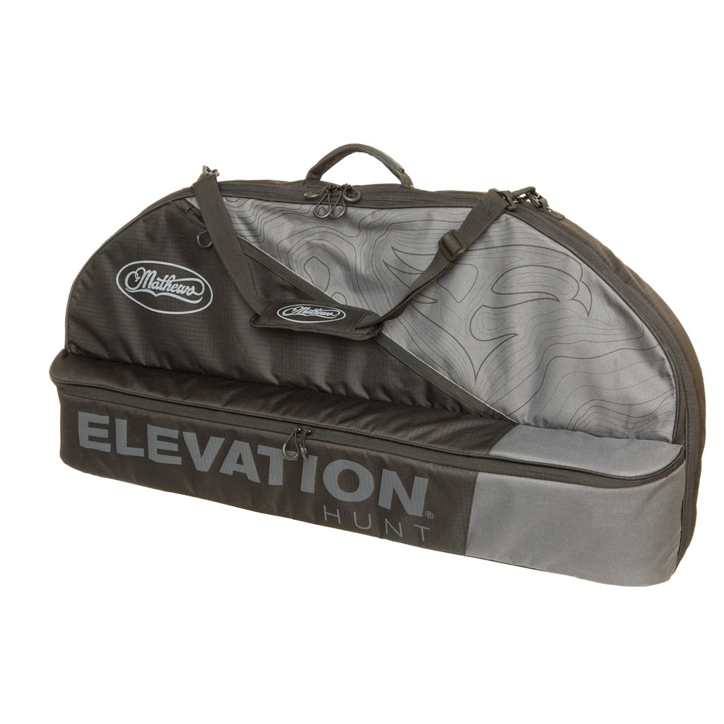 Elevation V1 Mathews TOPO Bow Case Black/Grey 40 in. with Fleece Lining