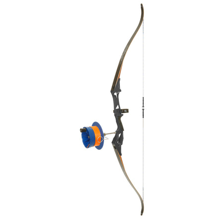 Fin Finder Bank Runner Recurve Bowfishing Package Black with Sidewinder Reel RH