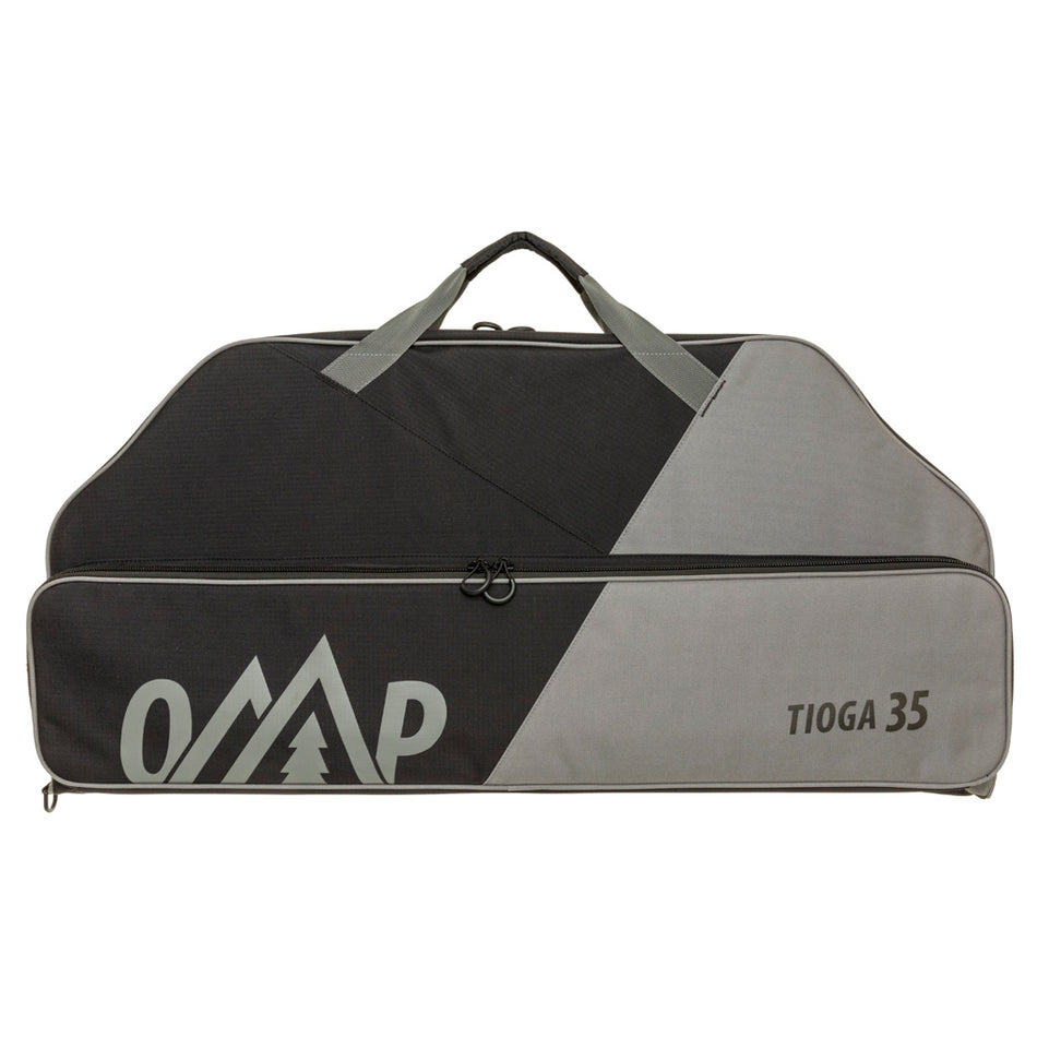 October Mountain Tioga 35 Compound Bow Case Black/Grey 35 in.