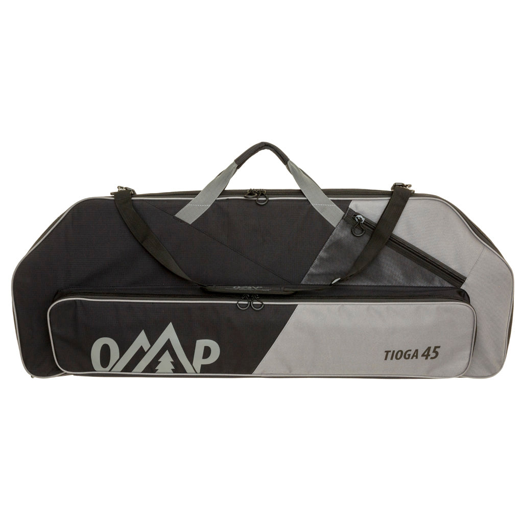 October Mountain Tioga 45" Compound Bow Case Black/Grey