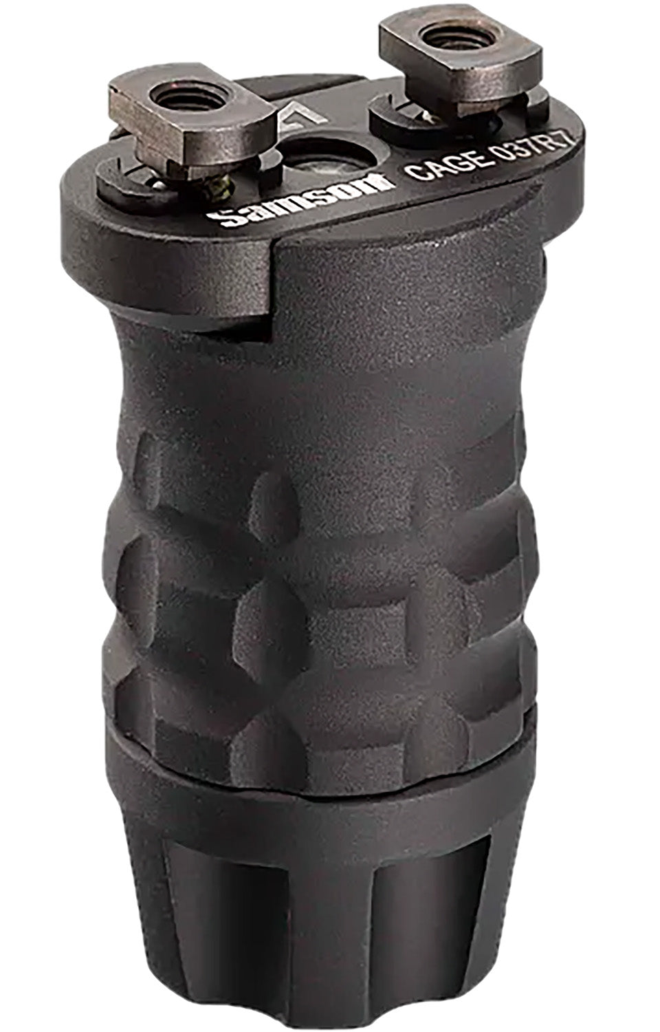 Samson Short Grenade Vertical Grip Black Anodized M-LOK Aluminum