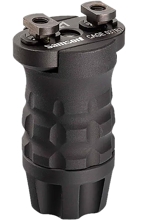 Samson Short Grenade Vertical Grip Black Anodized M-LOK Aluminum