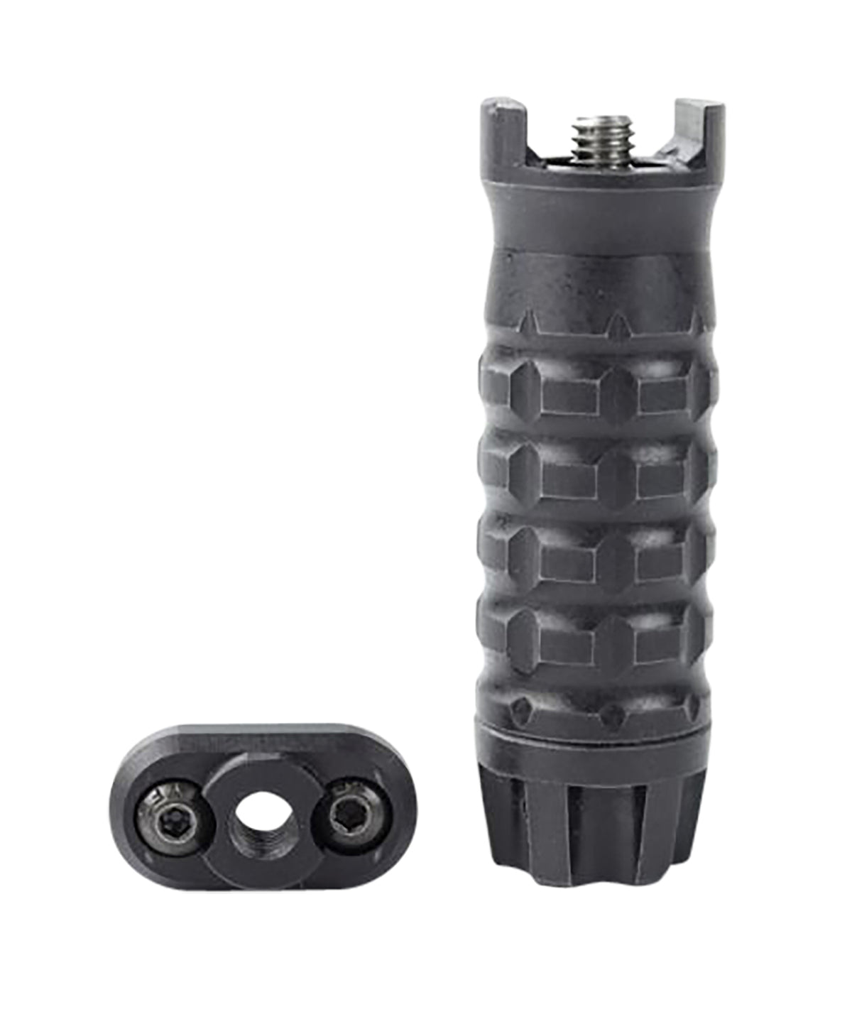 Samson Medium Grenade Vertical Grip Black Anodized M-LOK Aluminum