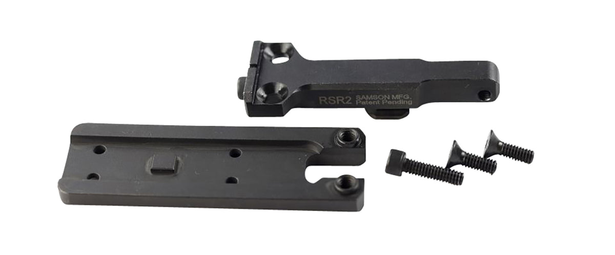 Samson 030030003 RSR2 AK-47 Rear Sight Rail Black for Micro Red Dot Optics