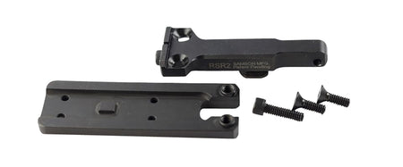 Samson 030030003 RSR2 AK-47 Rear Sight Rail Black for Micro Red Dot Optics