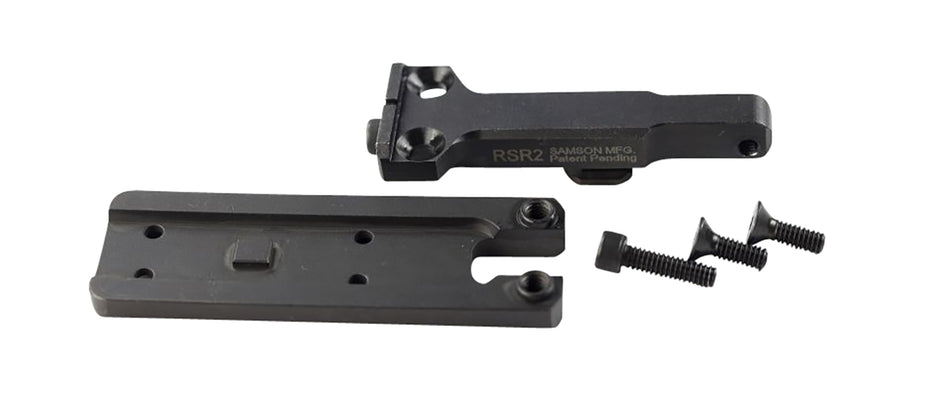 Samson 030030003 RSR2 AK-47 Rear Sight Rail Black for Micro Red Dot Optics