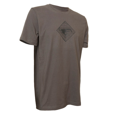 Elevation TOPO Graphic Tee Grey Medium