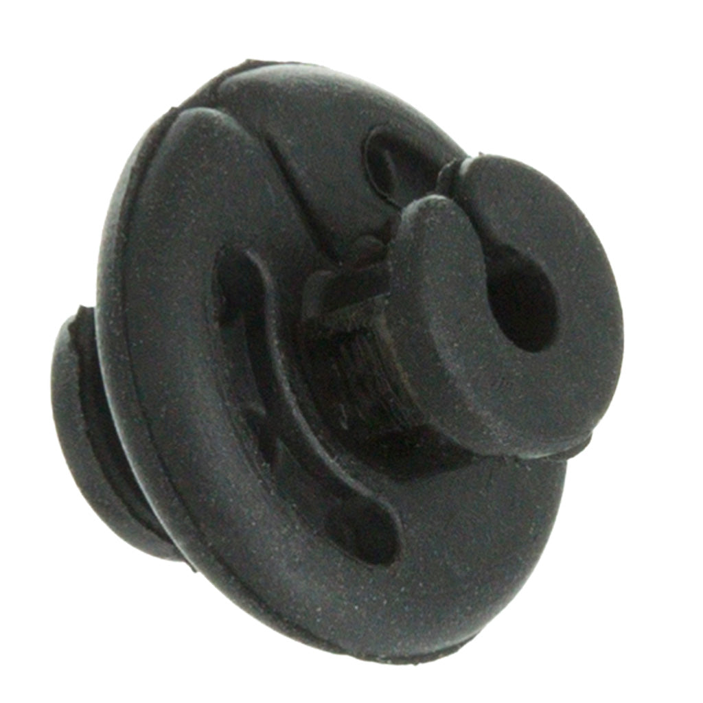 October Mountain Quick Crimp Kisser Button Black 1-Pack