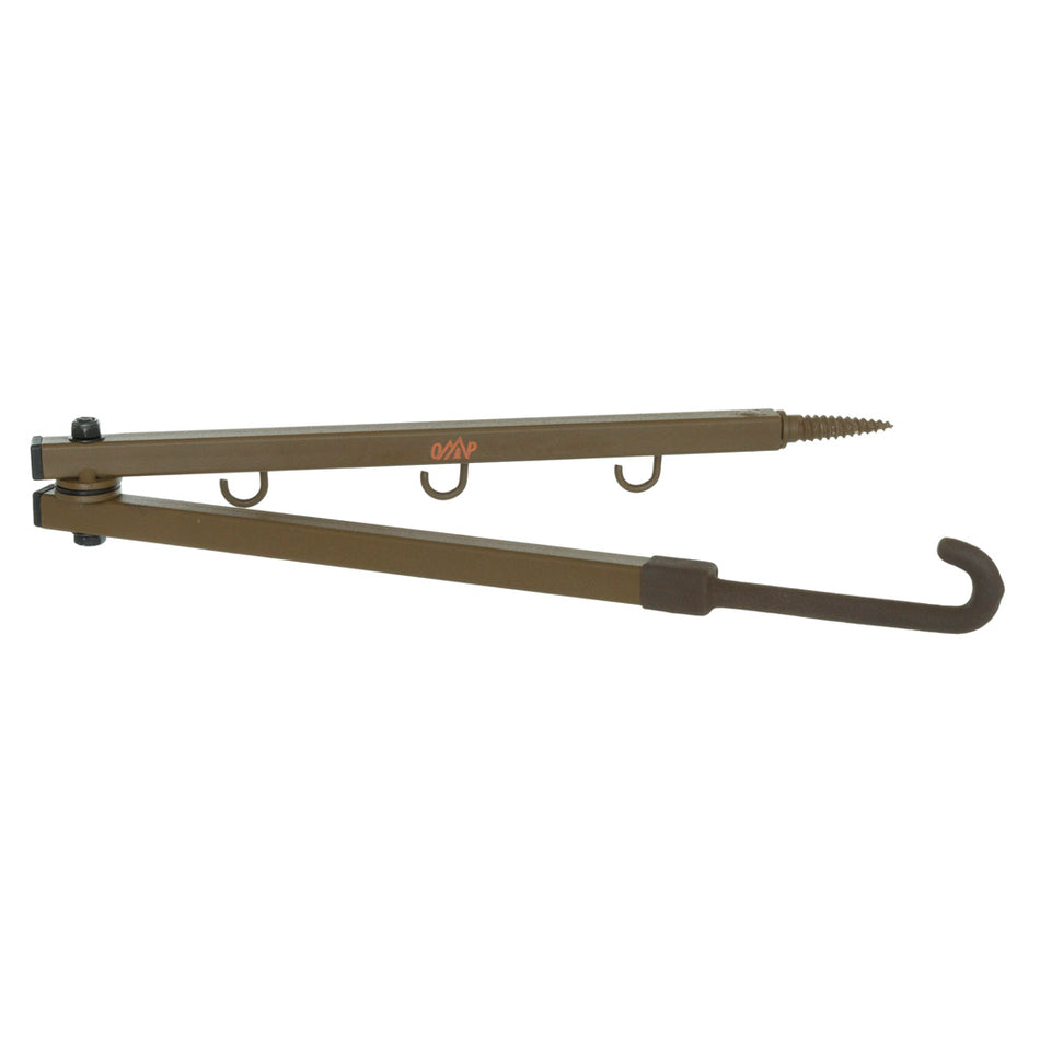 October Mountain Foldable Bow Hanger Brown 23 in. for Treestand