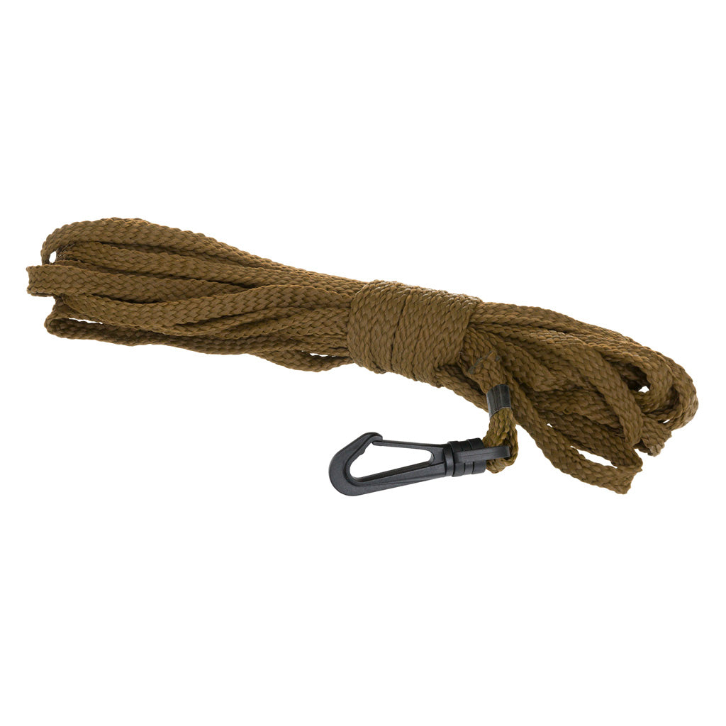 October Mountain No Tangle Bow Pull-Up Rope Brown 30 ft.