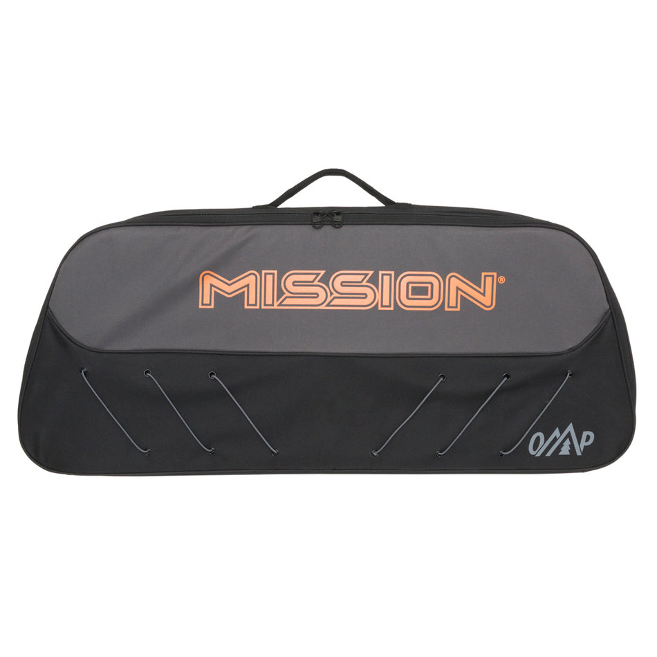 October Mountain Mission Compound Bow Case Black 38 in. with Arrow Tube Strap