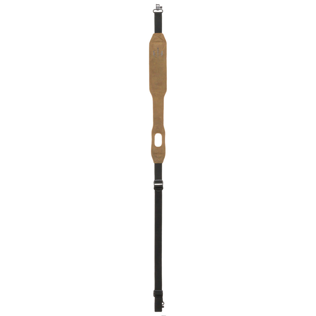 BlackHeart Backstrap Gun Sling Brown Traditional Leather 40-52in.