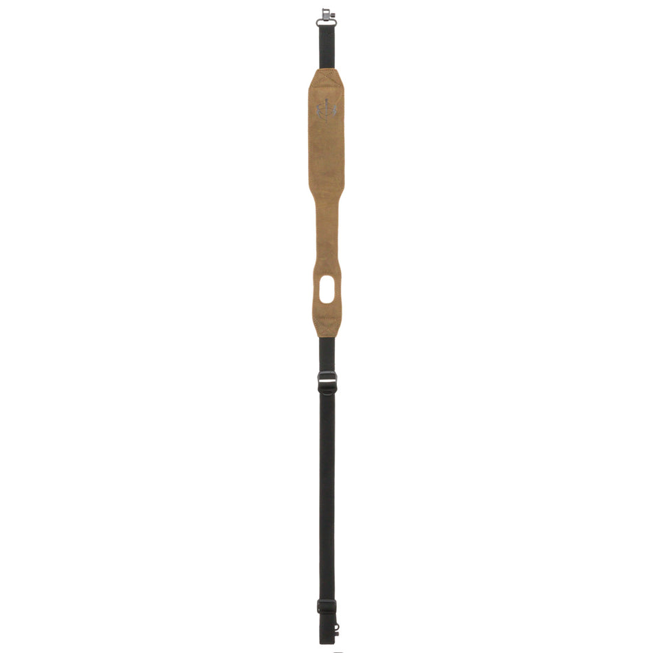BlackHeart Backstrap Gun Sling Brown Traditional Leather 40-52in.