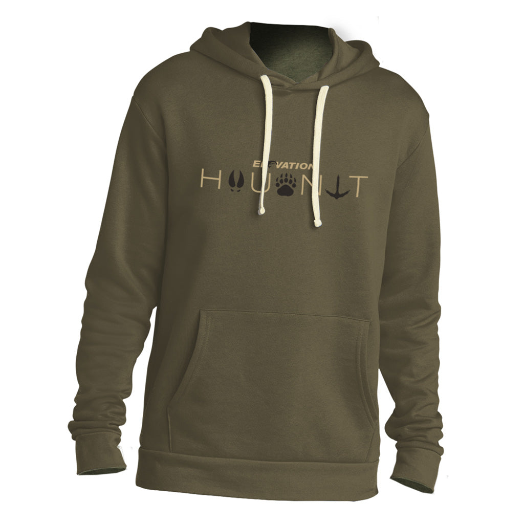 Elevation Tracks Pullover Hoody Hunter Green Large