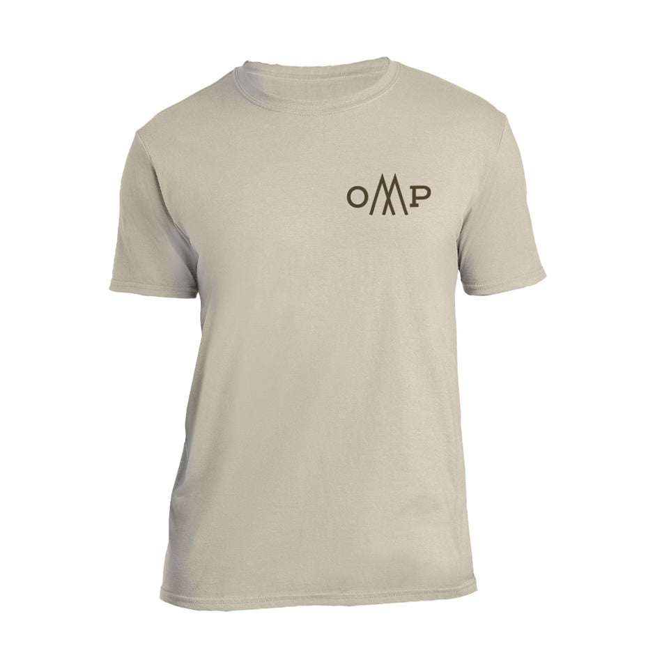 October Mountain Tradition Arrowhead Graphic Tee Sand X-Large
