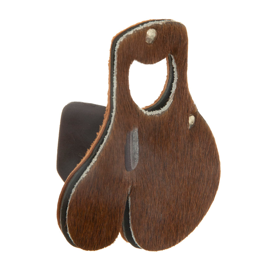 October Mountain Hair Tab Brown Small Right Hand Recurve Finger Tab
