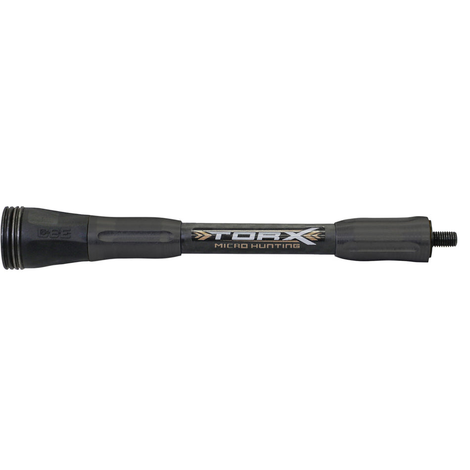 CBE Torx Micro Bow Stabilizer Black 8 in.