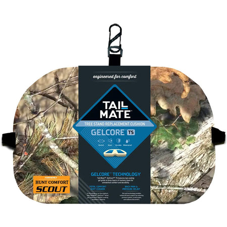 Tail Mate GelCore Memory Foam Seat Cushion Mossy Oak Camo