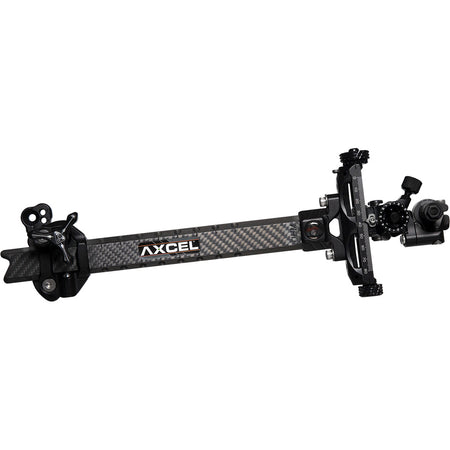 Axcel Achieve XP 1.5 Carbon Bar Compound Bow Sight 9 in. Right Hand Black
