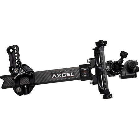 Axcel Achieve XP 2.0 Carbon Bar Compound Bow Sight 6 in. Right Hand Black