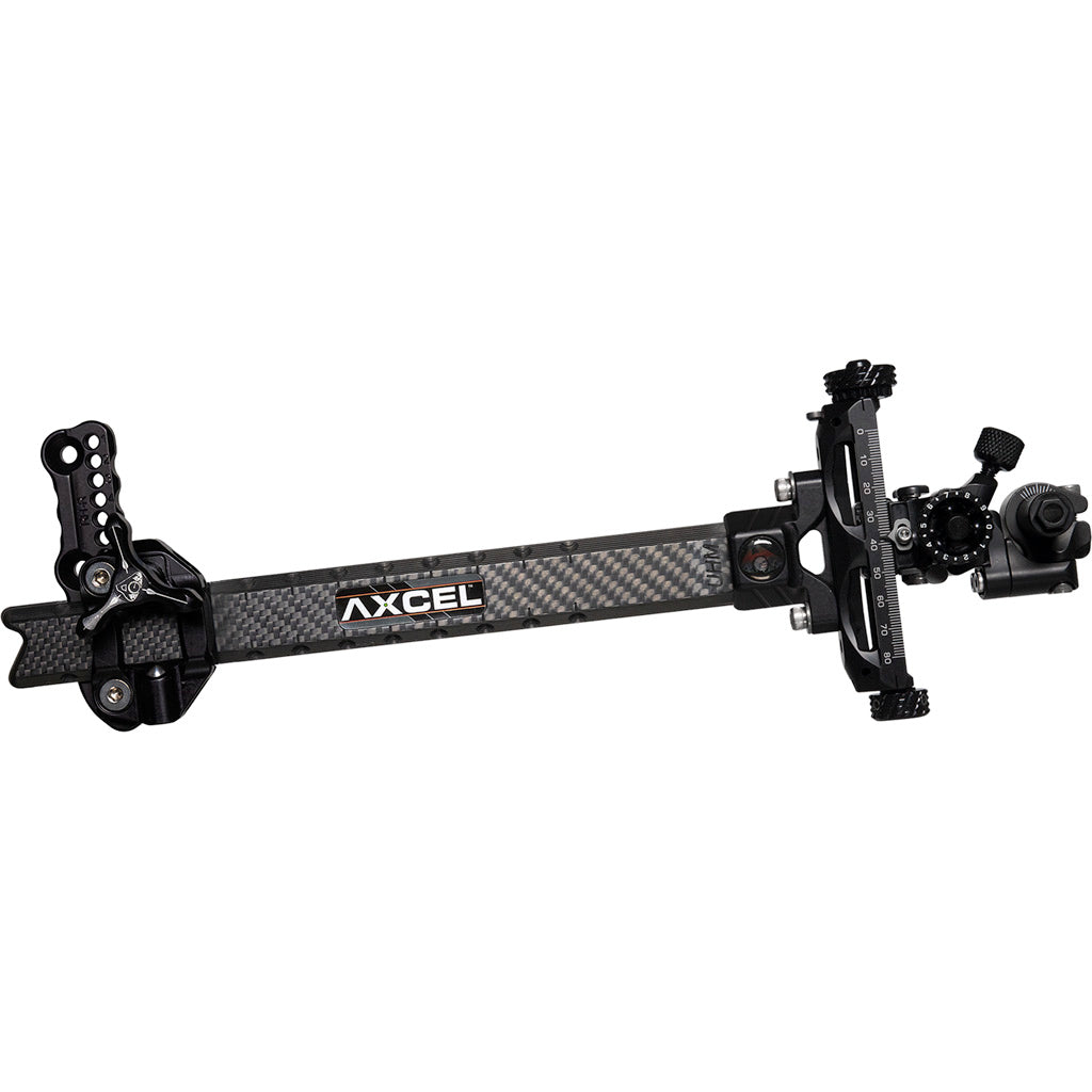 Axcel Achieve XP 2.0 Carbon Bar Compound Bow Sight 9 in. Right Hand Black
