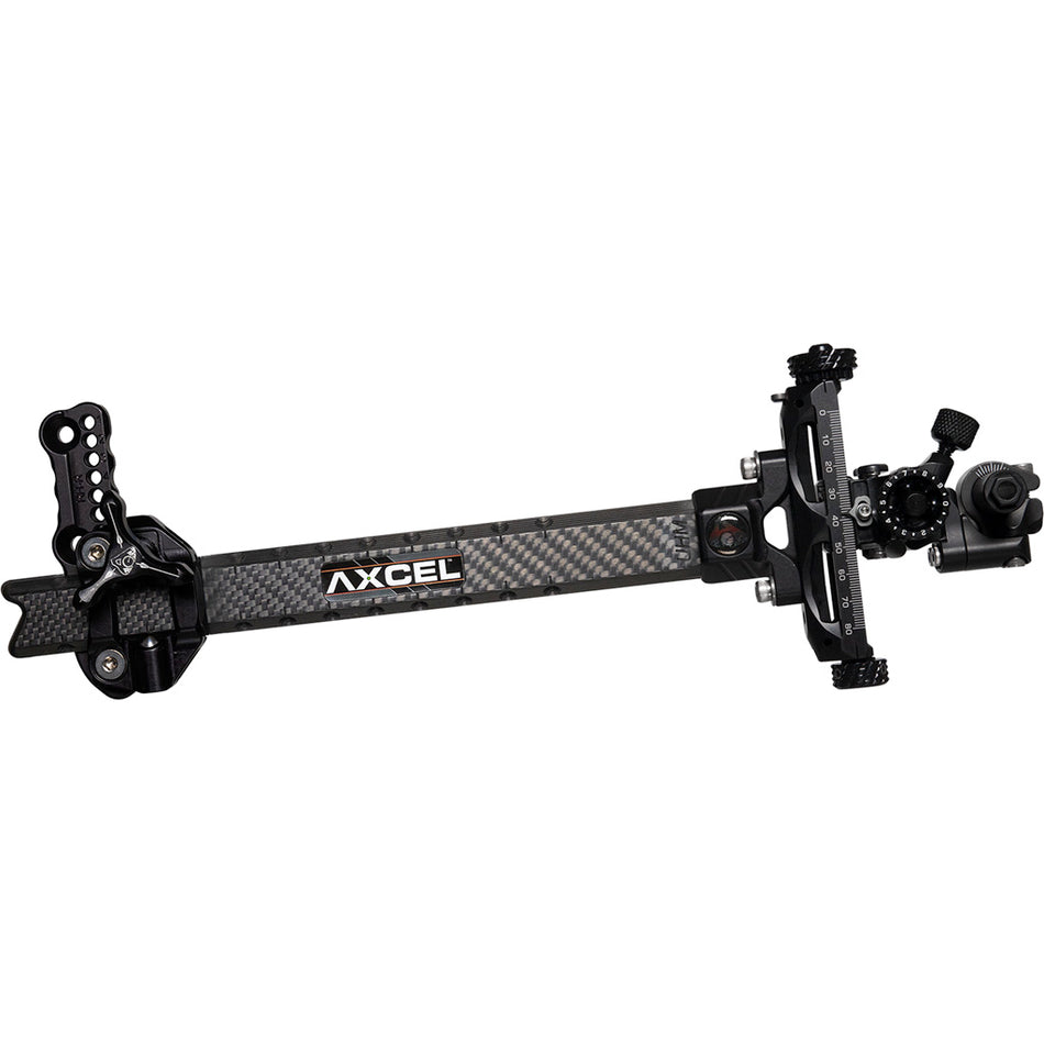 Axcel Achieve XP 2.0 Carbon Bar Compound Bow Sight 9 in. Right Hand Black