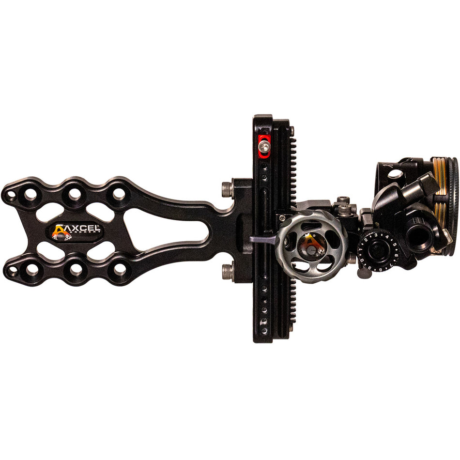 Axcel LANDSLYDE Slider Bow Sight Non-Dampened AVX-31 Double Pin .019 Black