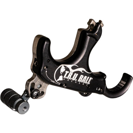 Tru Ball Trident Pro Flex Thumb Release 3 Finger Adjustable Silver Brass Large