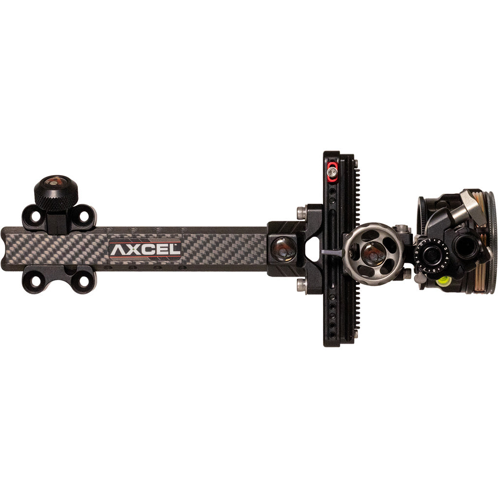 Axcel LANDSLYDE Plus Carbon Pro Slider Bow Sight AVX-41 Scope Ranger DBL Pin .019 Black
