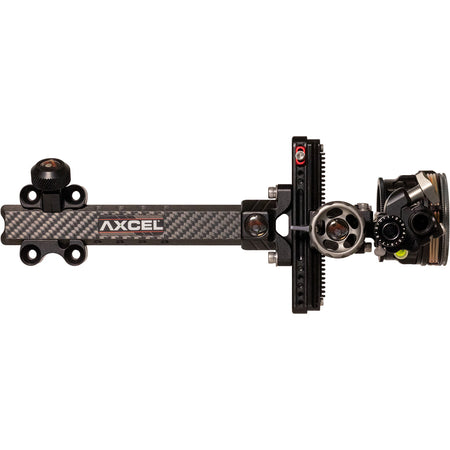 Axcel LANDSLYDE Plus Carbon Pro Slider Bow Sight AVX-41 Scope Ranger DBL Pin .019 Black