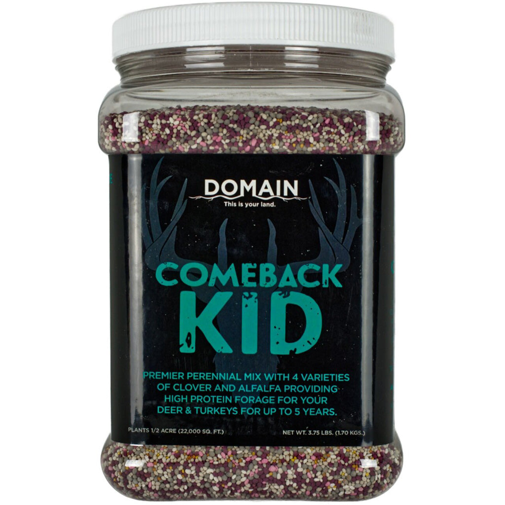 Domain Comeback Kid Food Plot Seed Mix - 1/2 Acre