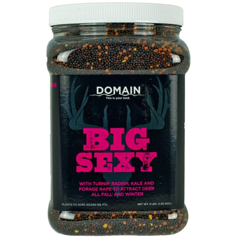 Domain Big Sexy Cold Season Food Plot Seed - 1/2 Acre