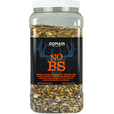 Domain No BS No-Till Food Plot Seed Mix - 1/4 Acre