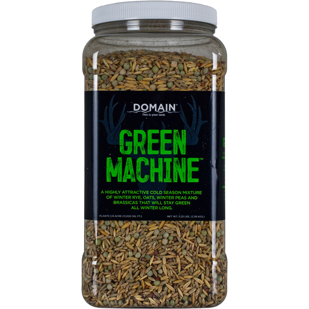 Domain Green Machine Cold Weather Food Plot Seed - 1/4 Acre