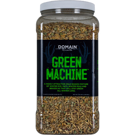 Domain Green Machine Cold Weather Food Plot Seed - 1/4 Acre