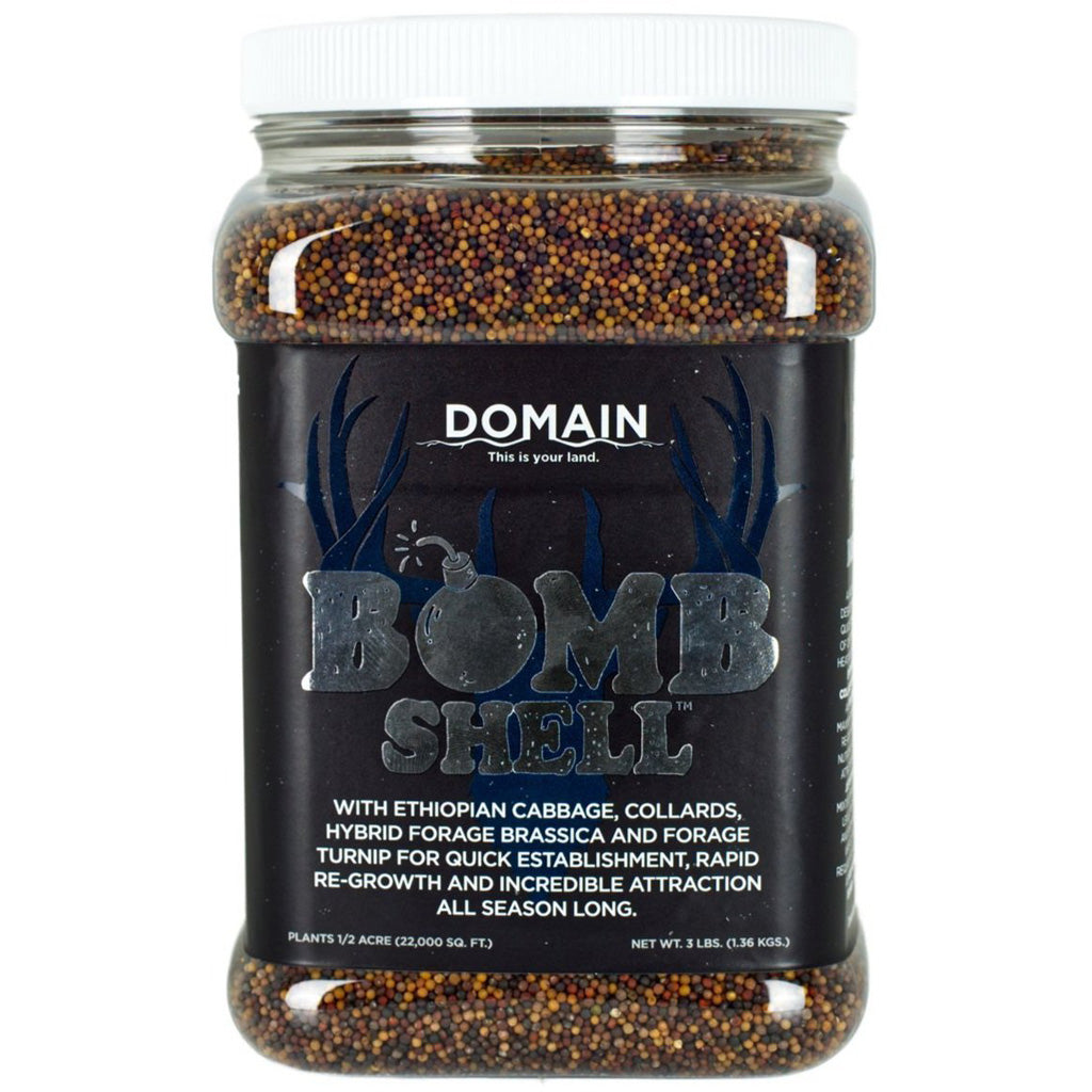 Domain Bombshell Brassica Food Plot Seed - 1/2 Acre