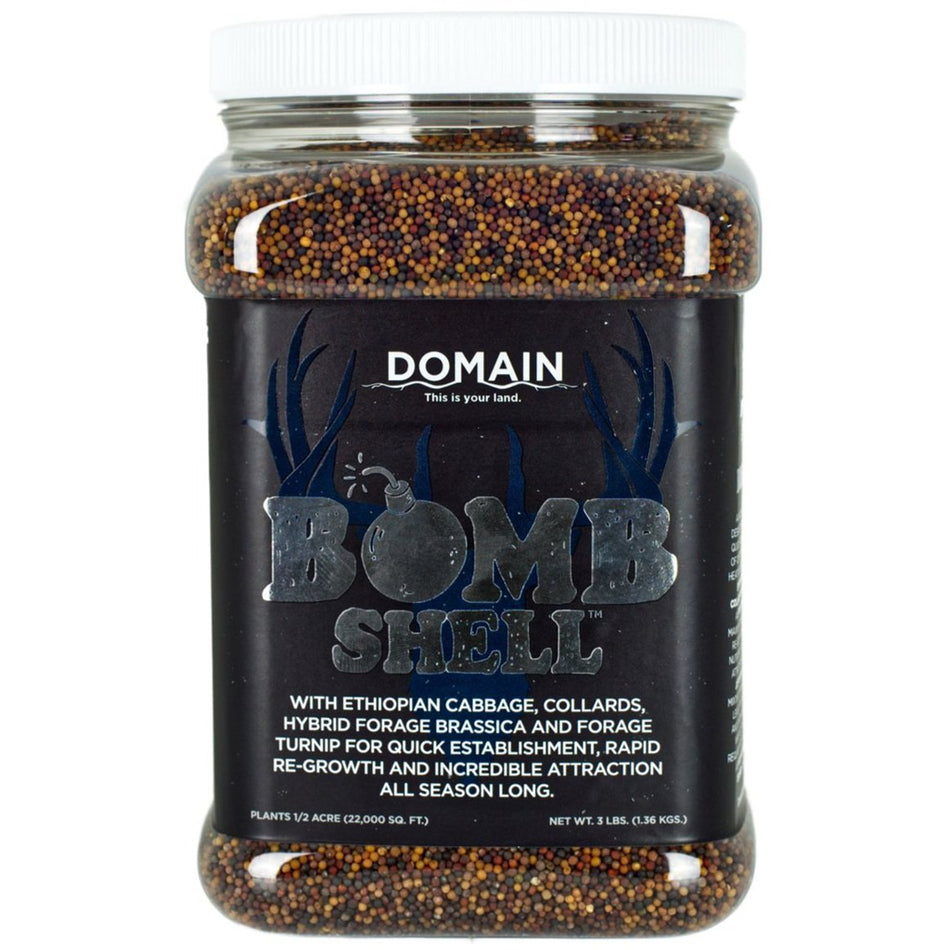 Domain Bombshell Brassica Food Plot Seed - 1/2 Acre