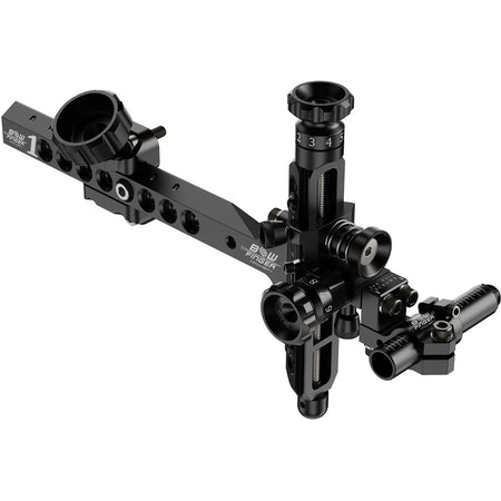 Bowfinger 1 V2 Compound Bow Sight Black Left Hand