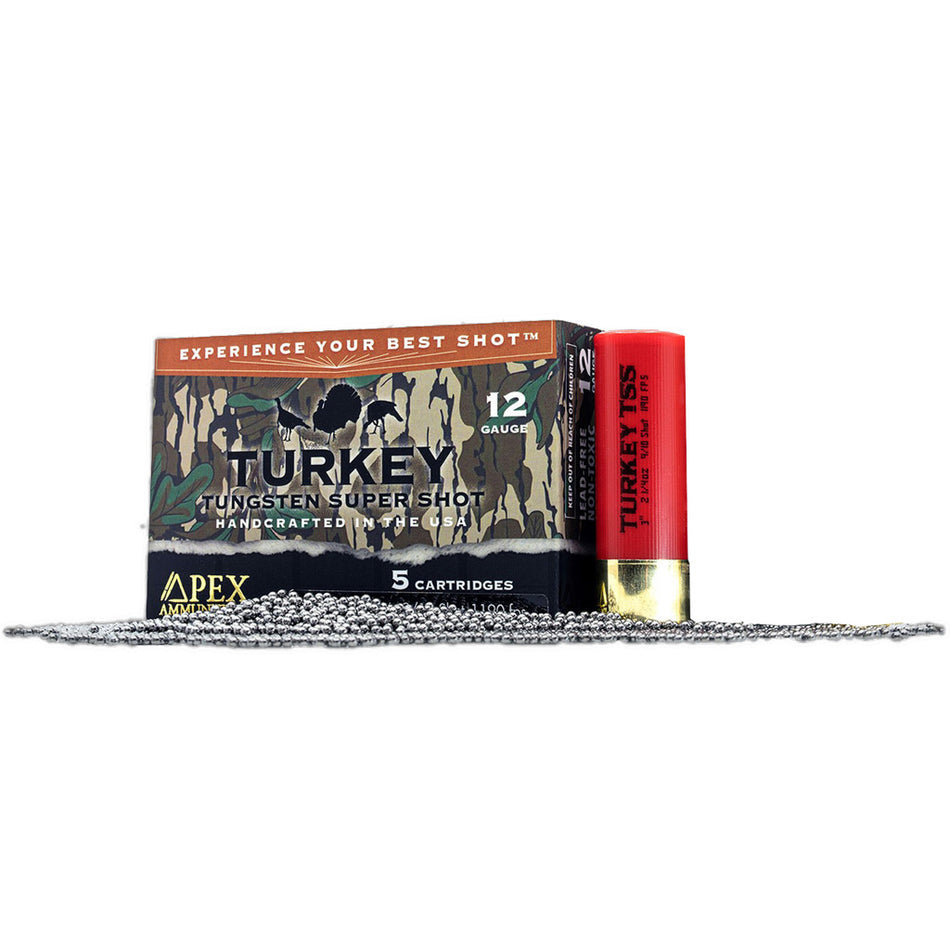 Apex Turkey TSS Greenleaf 12 Gauge 3 in / 3 in #9 / 10 2-1/4 oz